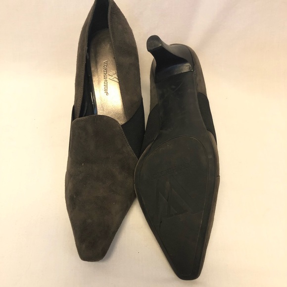 ✅4-20 Worthington leather heels size 7.5 - Picture 4 of 5